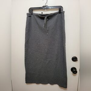 Ralph Lauren Charcoal Midi Skirt